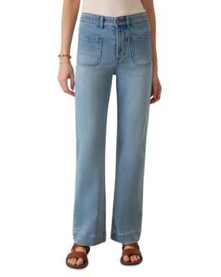 Stretch Terry Patch Pocket Ankle Pants in Eastern Shore