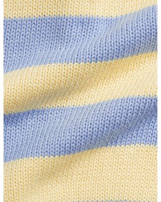 Boys' Striped Cotton Polo Sweater & Shorts - Baby