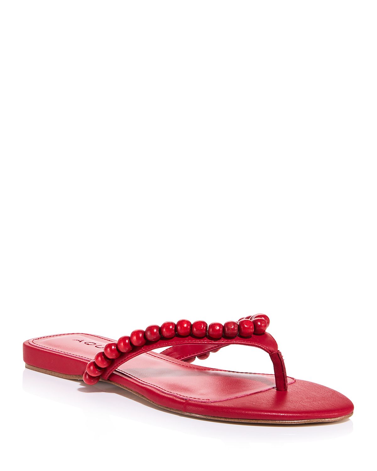 Aqua Women's Jules Embellished Thong Sandals - Exclusive