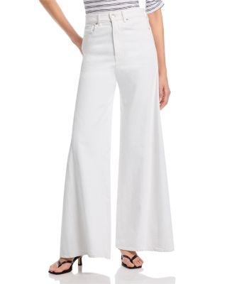 Vicki High Rise Extra Wide Leg Jeans in White