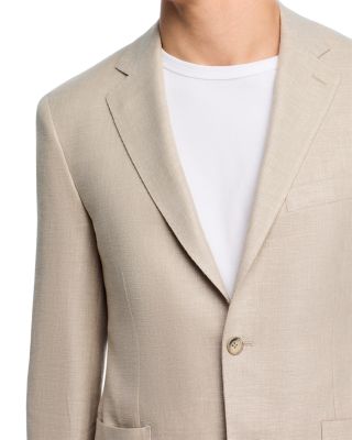 Ermenegildo Zegna Cloth Wool, Silk & Linen Unstructured Slim Fit Sport Coat