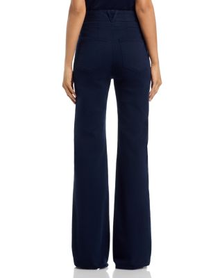 Rosanna Corset Wide Leg Jeans in Navy
