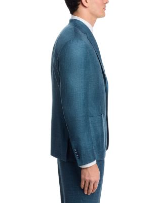 Wool, Silk & Linen M&eacute;lange Suit Jacket