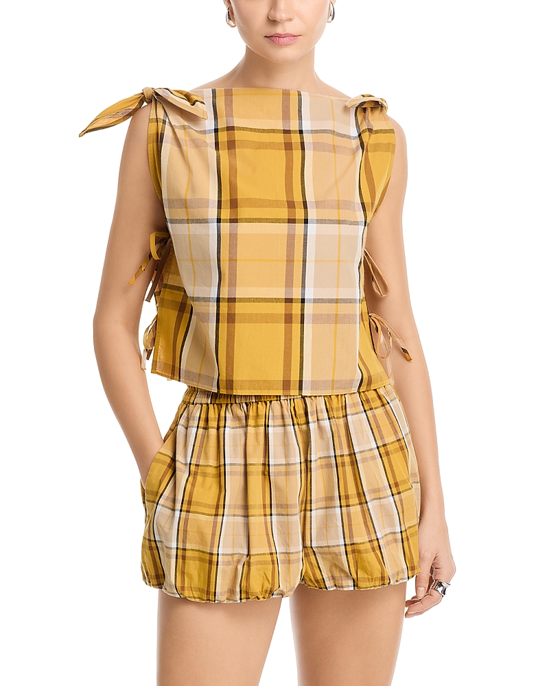 Sea Copeland Plaid Top