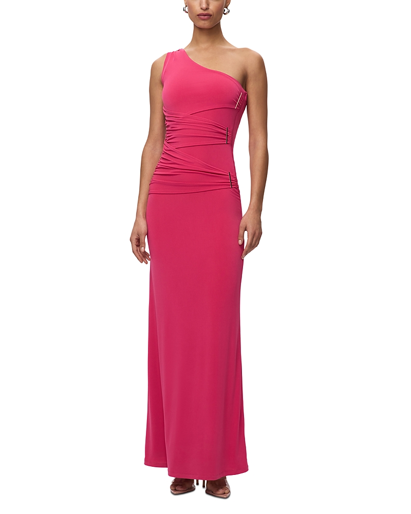 Herve Leger The Irie One Shoulder Gown