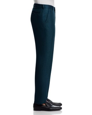 Wool, Silk & Linen M&eacute;lange Suit Pants