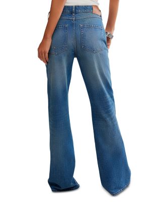 West Coast High Rise Flare Jeans in Humble