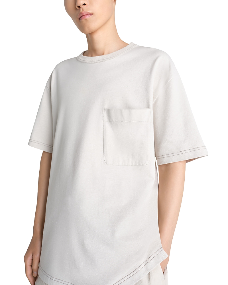 Lemaire Cotton & Linen Short Sleeve Tee