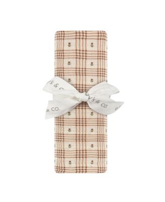  Unisex Cotton Floral Plaid Collection Muslin Swaddle - Baby