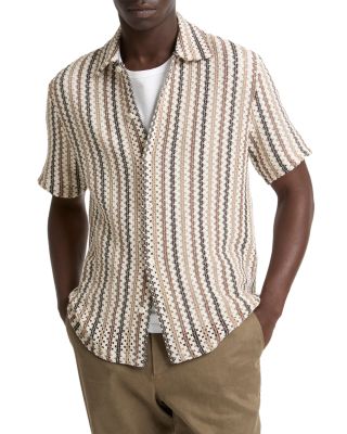 Beach Stripe Short Sleeve Shirt