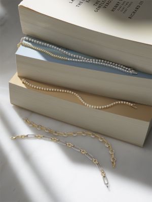 Diamond Circle Link Bracelet in 14K Yellow and White Gold, 1.35 tcw&nbsp;- Exclusive