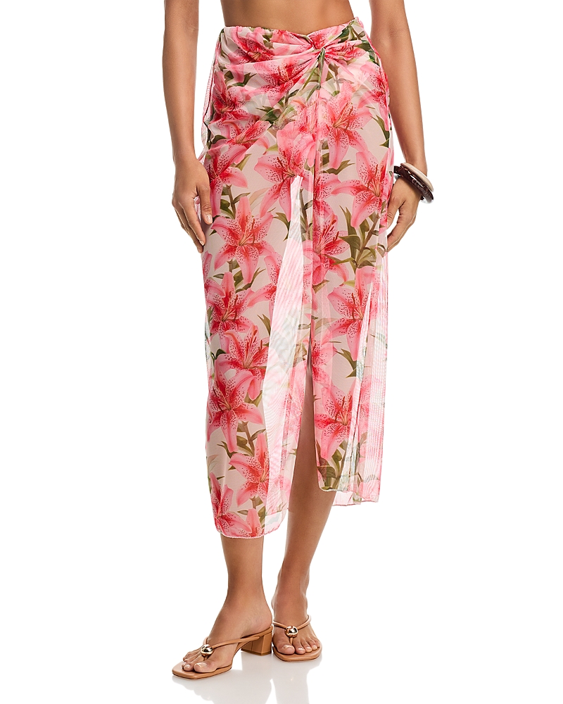 Peixoto Lori Maxi Skirt Sarong Swim Cover-Up