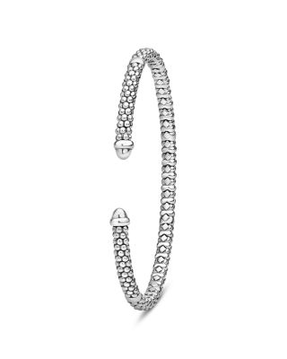 LAGOS Sterling Silver Signature Caviar Versa Torque Bracelet