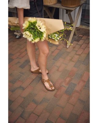 Women's Gizeh Rivets Thong Sandals