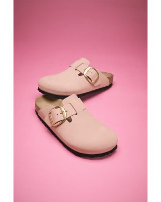 Women's Boston Big Buckle Clogs