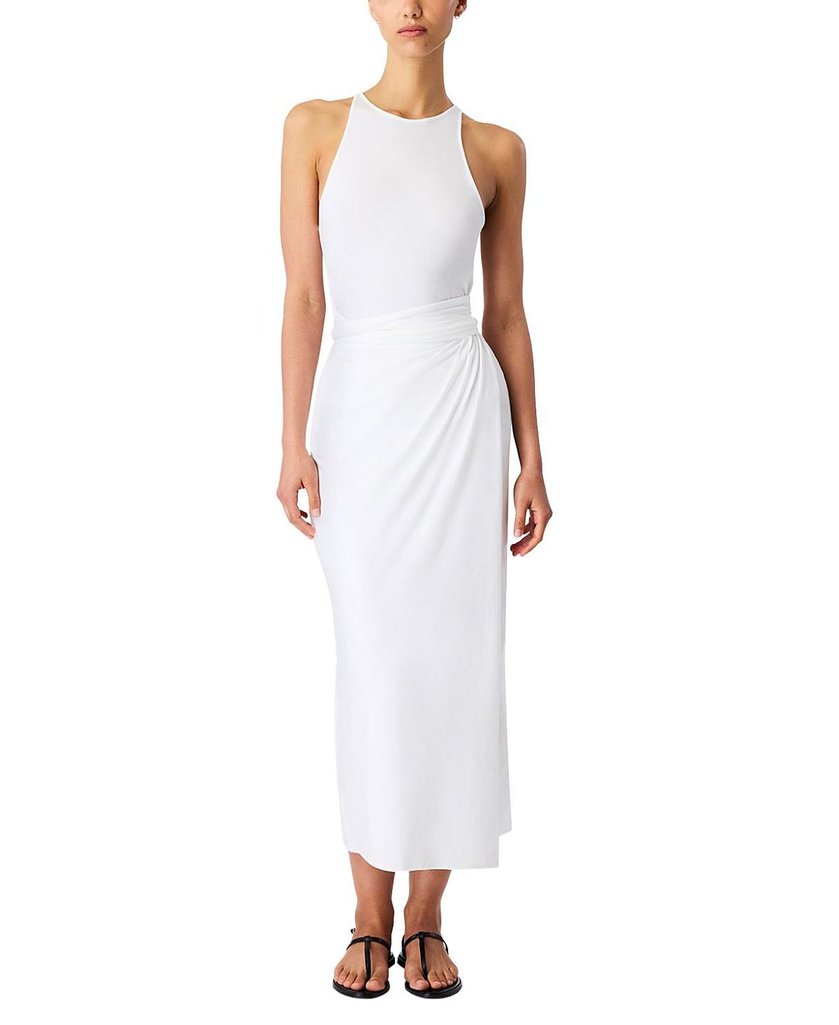 Another Tomorrow Sarong Tie Dress