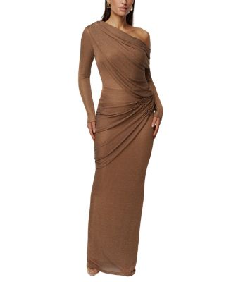  Opulent Metallic Bodysuit