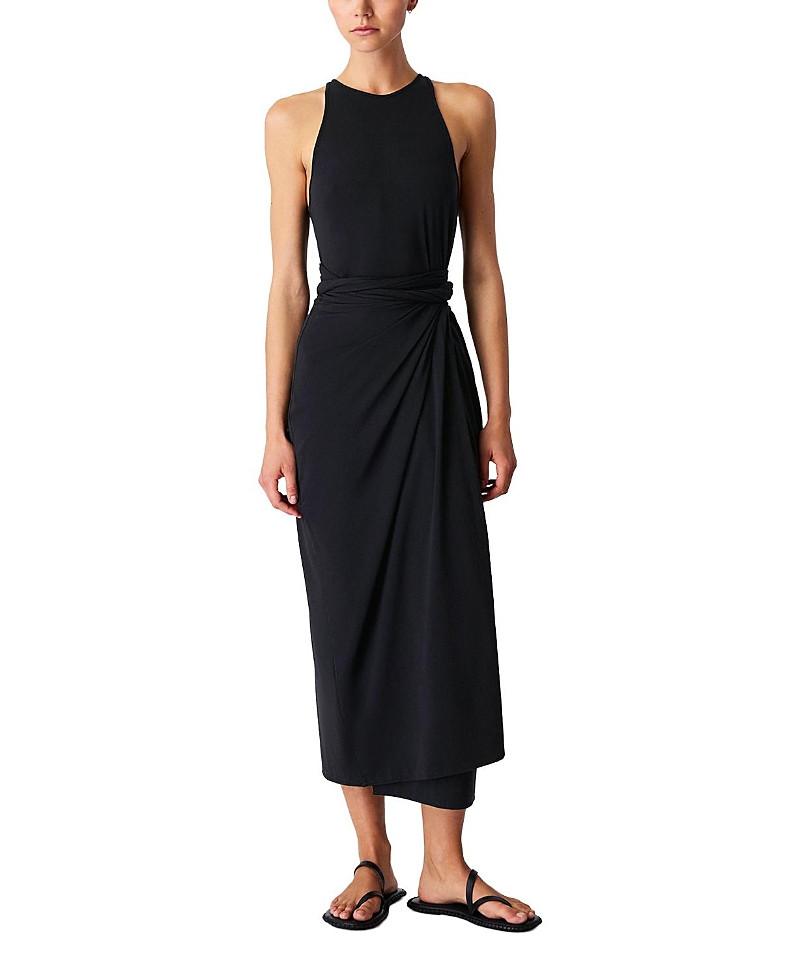 Another Tomorrow Sarong Tie Dress