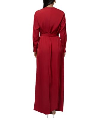 Victoria Satin Maxi Dress