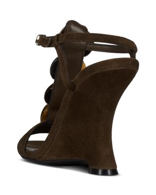 Women's Embellished Wedge Sandals