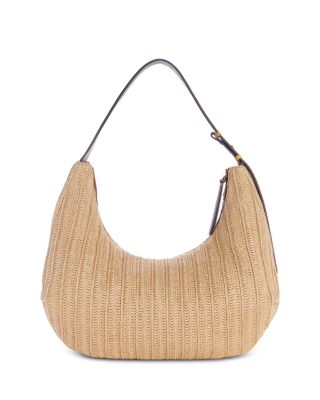 Hudson Large Paper Straw Hobo Bag