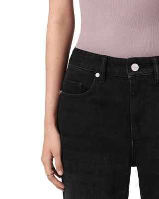 Ember High Rise Flare Jeans in Washed Black