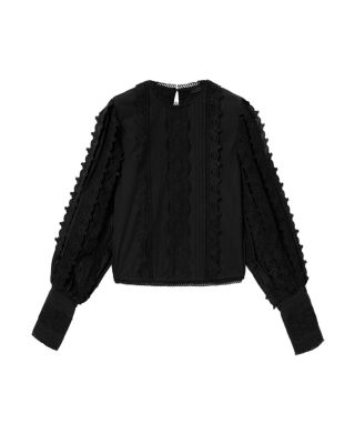 Hart Embroidered Top