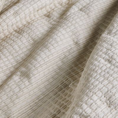 Luxe Textured Check Coverlet, King - Exclusive