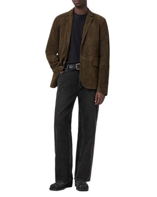 Monet Waxed Suede Regular Fit Blazer