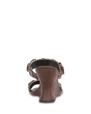 Women's Dante Stone Embellished Wedge Sandals