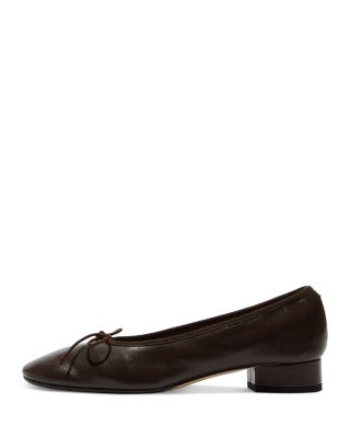Women's Onda Leather Bow Flats