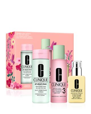 Healthy Skin System for Combination Oily Skin Types Skincare Gift Set ($84 value)