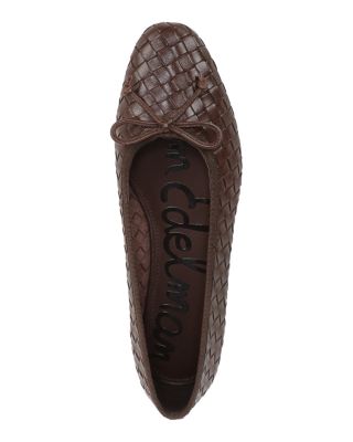 Women's Ruthie Leather Ballet Flats