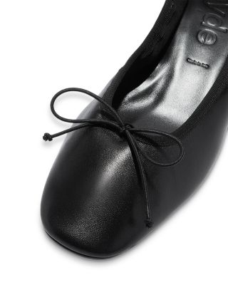Women's Onda Leather Bow Flats