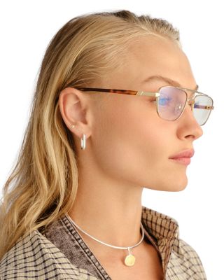 Le Mimi Aviator Blue Light Glasses, 57mm