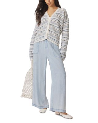 Addison Stripe Cardigan Sweater