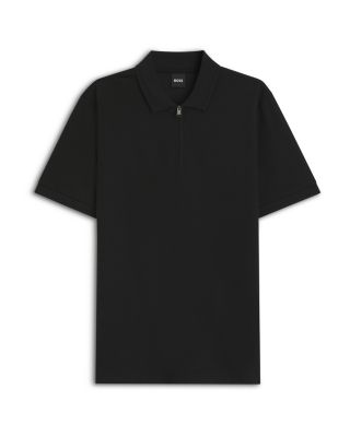 H Paras Quarter Zip Polo Shirt
