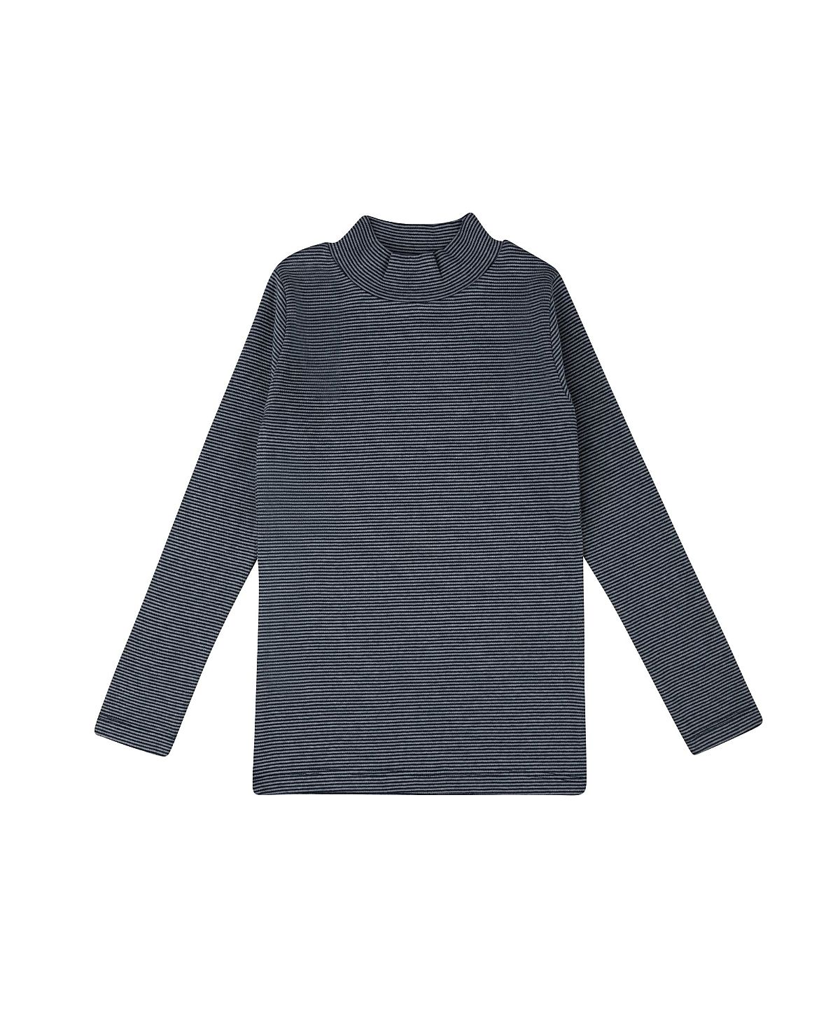 Ely's & Co. Girls' French Terry Autumn Kids Collection Turtle Neck Top - Baby, Little Kid, Big Kid
