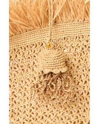Raffia Jellyfish Bag Charm