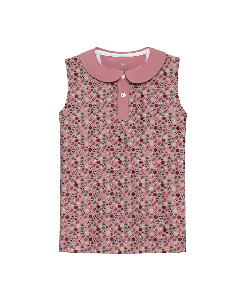Courtside Kids Girls' Girly Tank - Little Kid, Big Kid