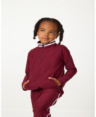 Girls' Retro Half Zip Pullover Sweatshirts - Little Kid, Big Kid