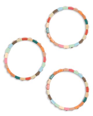 Happy Bracelet Stack, Set of 3