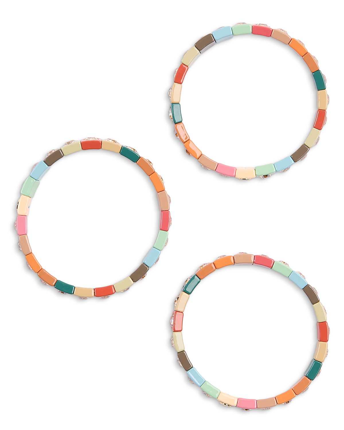 Roxanne Assoulin Happy Bracelet Stack, Set of 3