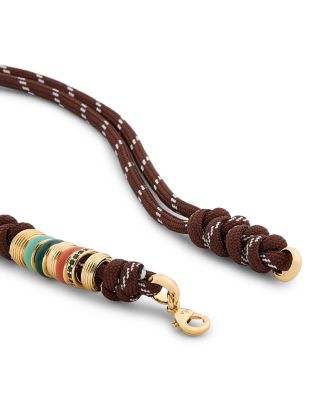 Super Size Happy Cord Necklace, 14"