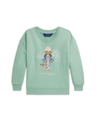 Girls' Polo Bear Terry Sweatshirt - Little Kid