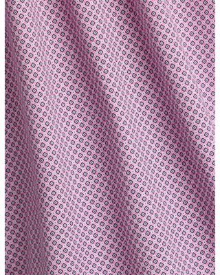 Classic Fit Geometric Jersey Polo Shirt