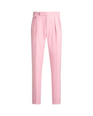 Pleated Linen Trousers
