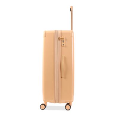 Nostos Glossy Large Expandable Spinner Checked Bag