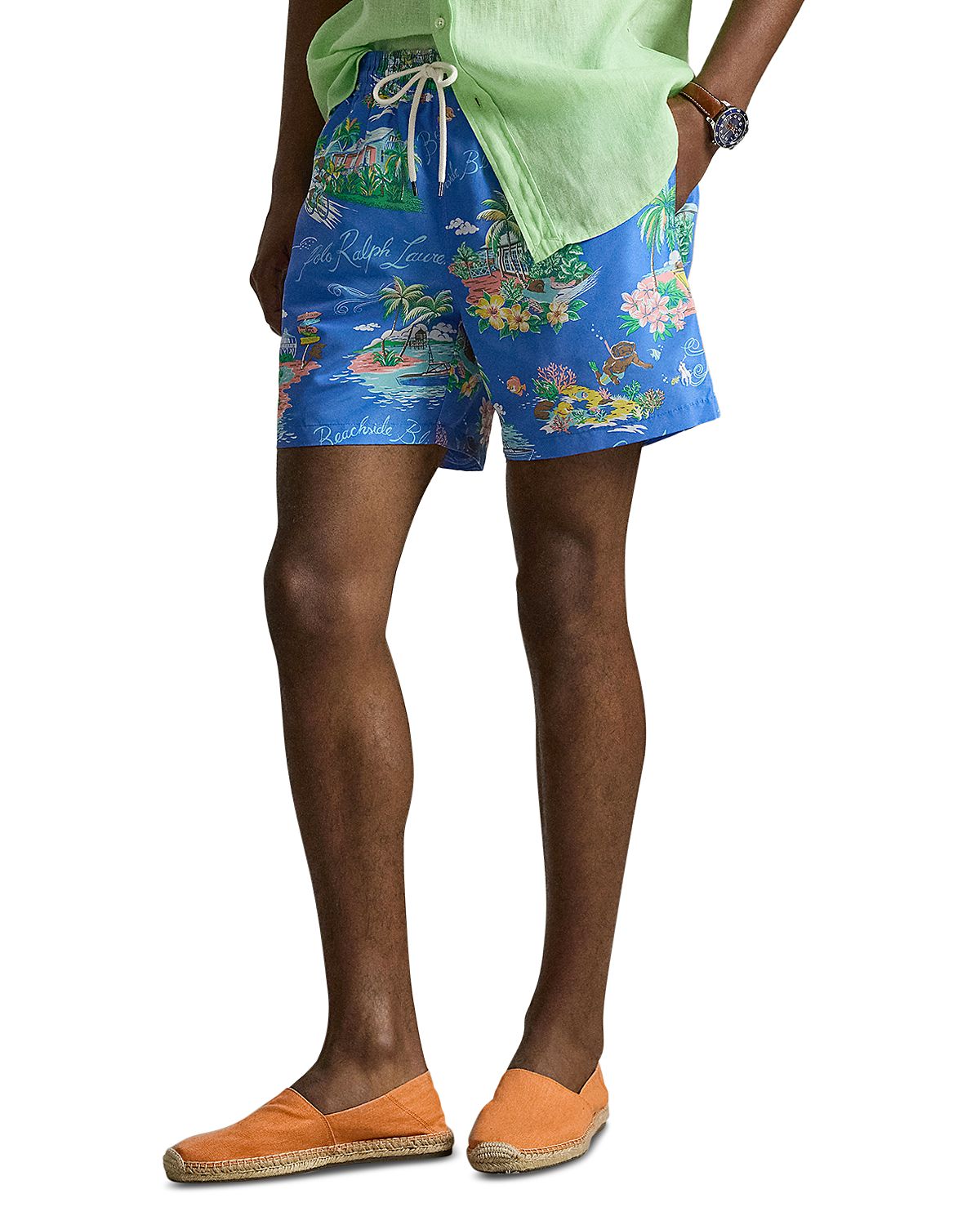 Polo Ralph Lauren 5.75 Classic Traveler Swim Trunks