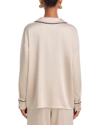 Mara Lapel Relaxed Blouse